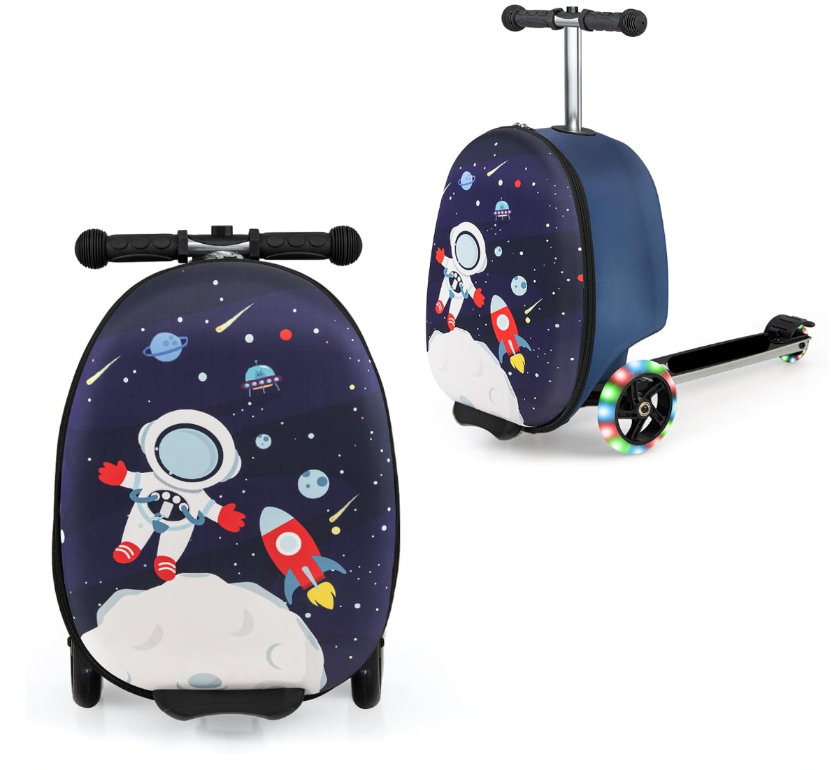 Astronaut Suitcase Scooter
